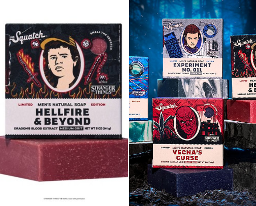 Stranger Things Merch❤️🖤 cover photo collage