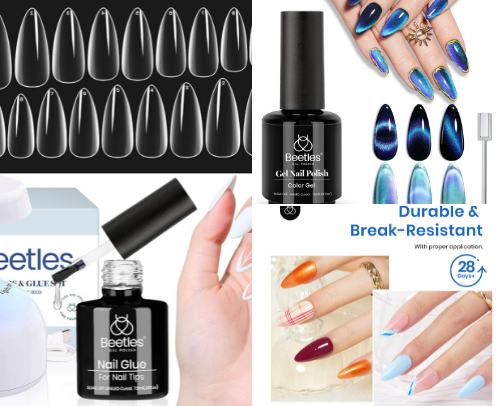 Favorite Nail Products 💅 cover photo collage