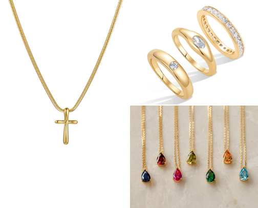 Jewelry 💍 cover photo collage