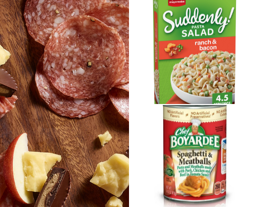 Walmart food cover photo collage