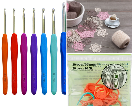 Crochet must haves especially for beginners! cover photo collage