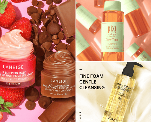 ✨Skin care✨ cover photo collage