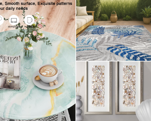 Chic Home Decor: Everyday Elegance for Every Room cover photo collage