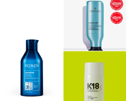 Damage Repair Routine for Weak or Chemically Treated Hair cover photo collage
