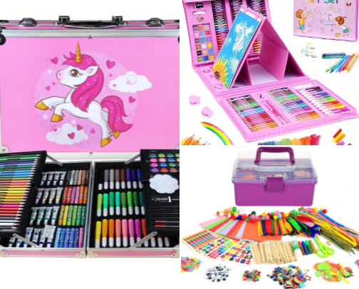 reative Art Must-Haves for Kids | Fun & Educational Art Supplies & DIY Kits cover photo collage