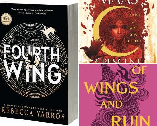 You came for fantasy, stayed for the romance cover photo collage