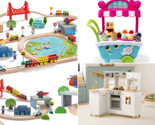 Toddler Tested & Approved Toys cover photo collage