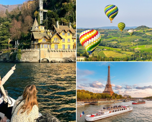 The world, curated🤍 cover photo collage
