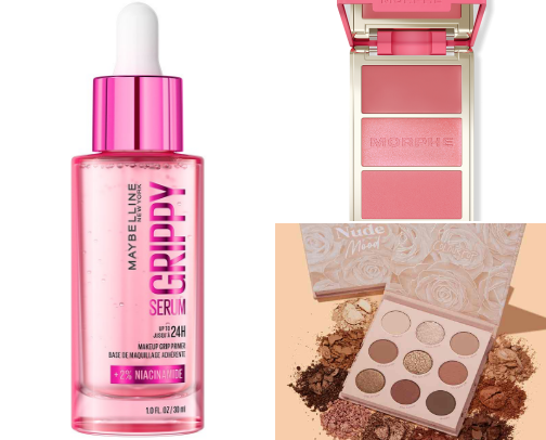 glowy girl makeup cover photo collage