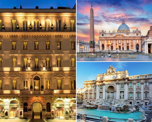 🇮🇹 Rome, Italy cover photo collage