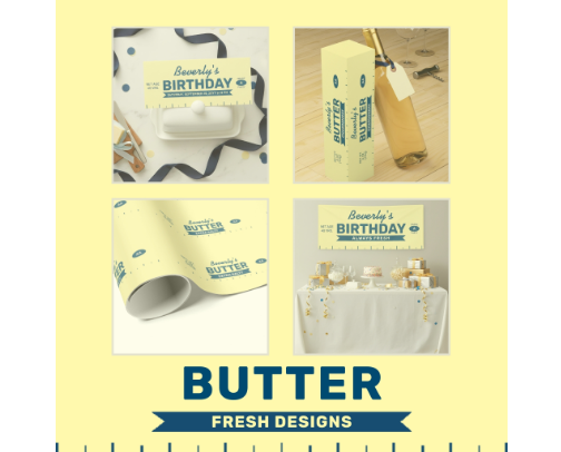 Spread Joy: The Ultimate Butter Lover’s Collection cover photo collage