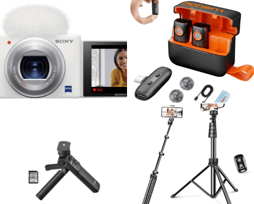 Content Creator Must-Haves: My Toolkit cover photo collage