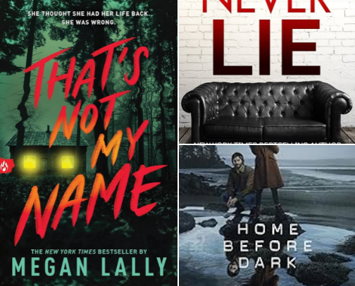 5 books you need to read if you love thrillers cover photo collage