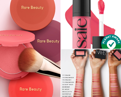 Makeup routine cover photo collage