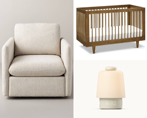 What you'll find in my baby's nursery 🧸 cover photo collage