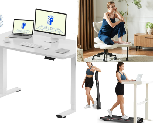 Work From Home Setup cover photo collage
