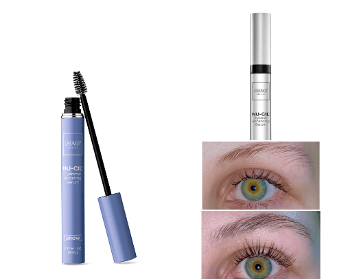 Eyelash & Brow Enhancing Serum cover photo collage