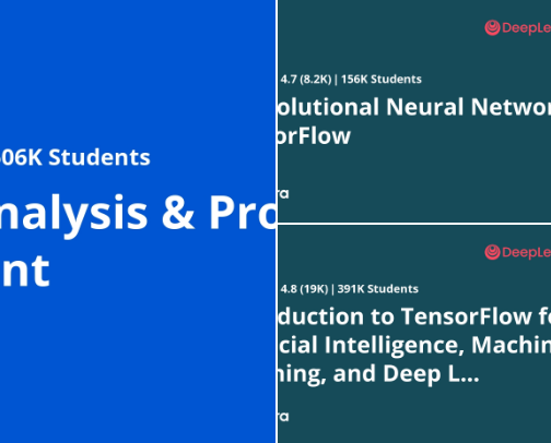 The best courses cover photo collage