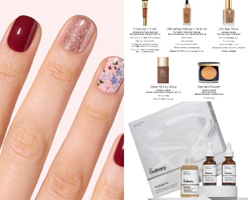 My favorite beauty recs cover photo collage