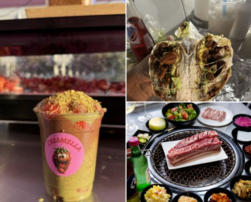 Foodie spots (Los Angeles Area) cover photo collage