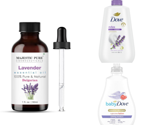 Lavender Everything. From Bath Salts to Laundry Softener. cover photo collage