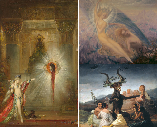 Paintings I’d Choose for a Dark Romantic Home 🖤🕯️ cover photo collage
