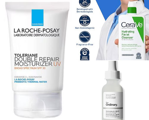 Glow Inside & Out: Skincare & Supplement Essentials cover photo collage