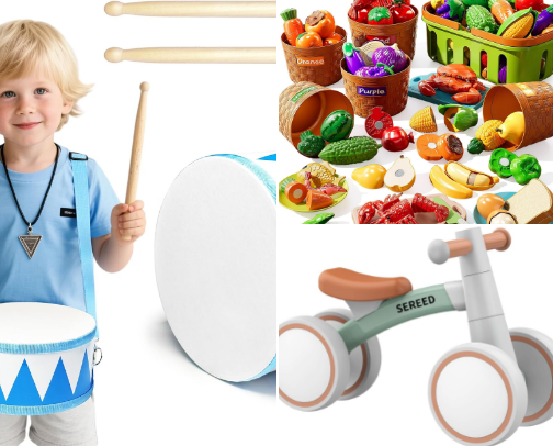 Gifts for toddler🥳🩷🩵 cover photo collage