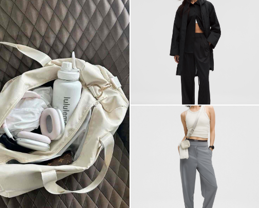 Lululemon picks cover photo collage