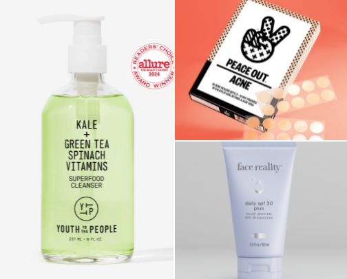 Best skincare for acne prone skin cover photo collage
