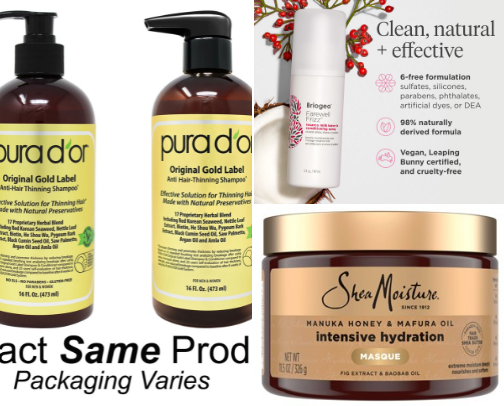 Clean Hair Care Favorites 🌿 Healthy, Strong & Shiny cover photo collage