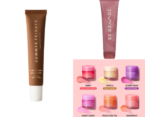 fav lippies ! cover photo collage