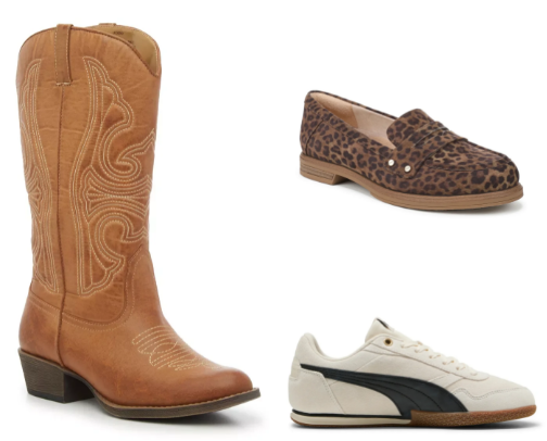 Fresh Fall Shoe Finds cover photo collage
