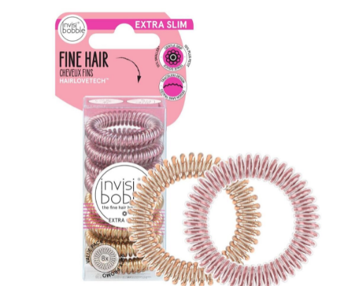 Spiral Hair ties cover photo collage