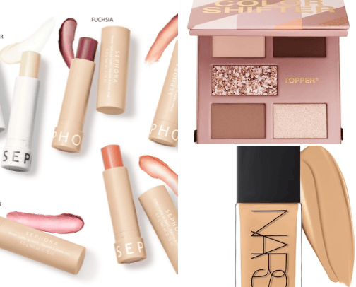 Makeup cover photo collage