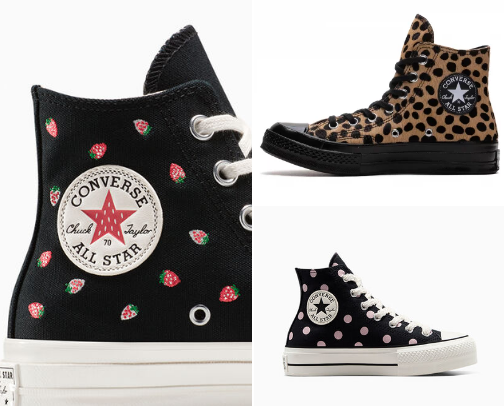 girly and unique converse cover photo collage
