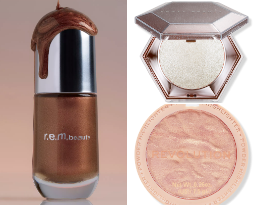 highlighters that give you THE glow✨ cover photo collage