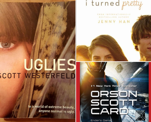 Book Nostalgia: an early 2000's bookshelf cover photo collage