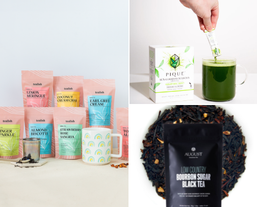 Tea Lovers Unite cover photo collage