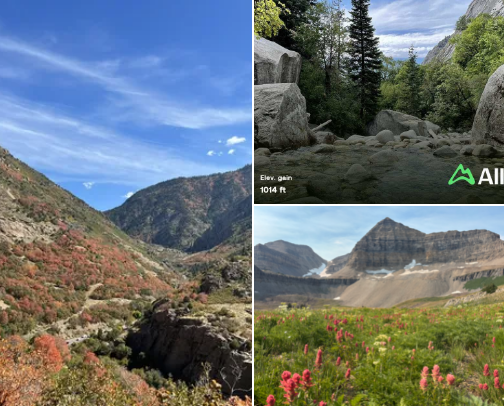 Let's Hike Together, UTAH! cover photo collage