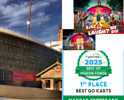 Favorite things to do on Tennessee trips cover photo collage