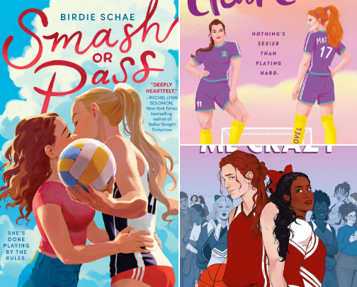 wlw sports romance books cover photo collage