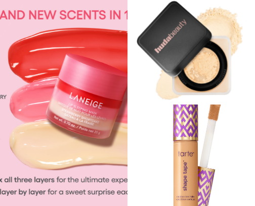 My favorite beauty recs cover photo collage