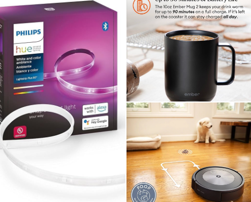 home gadgets cover photo collage