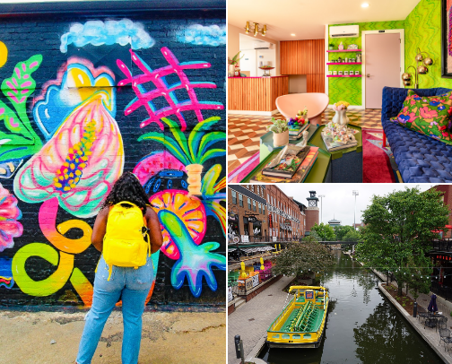 “Most Instagrammable Spots in OKC: Murals, Parks, Landmarks & Hidden Gems” cover photo collage