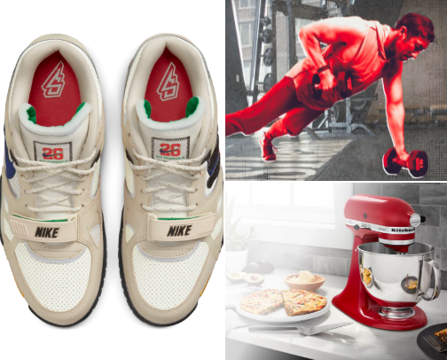 NIKE cover photo collage