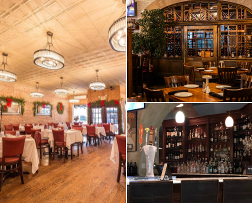 where the locals eat + drink in Westchester, NY cover photo collage