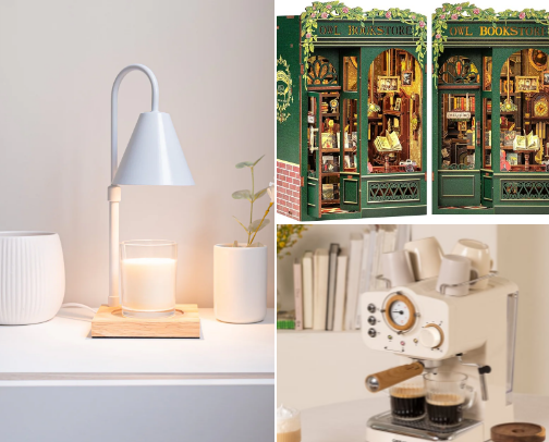 Lo que necesitas para una vida tranquila y acogedora 🏠​ cover photo collage