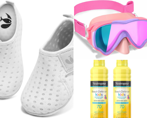 Beach Essentials for Families with Little Kids cover photo collage