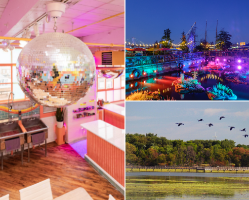 Places to go in Philly cover photo collage